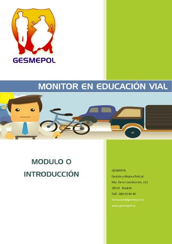 Monitor en Educación Vial